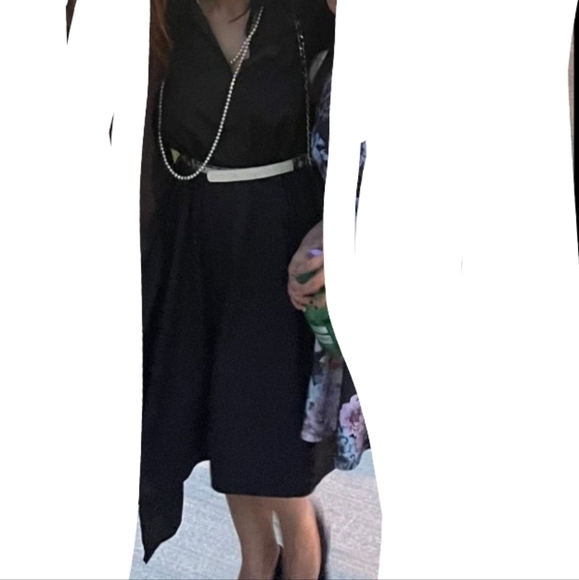 Max Mara Leisure Elbow-Sleeve Collared Day Dress - Picture 15 of 16